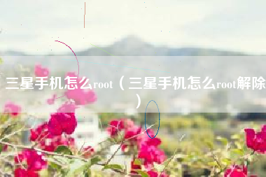 三星手机怎么root（三星手机怎么root解除）